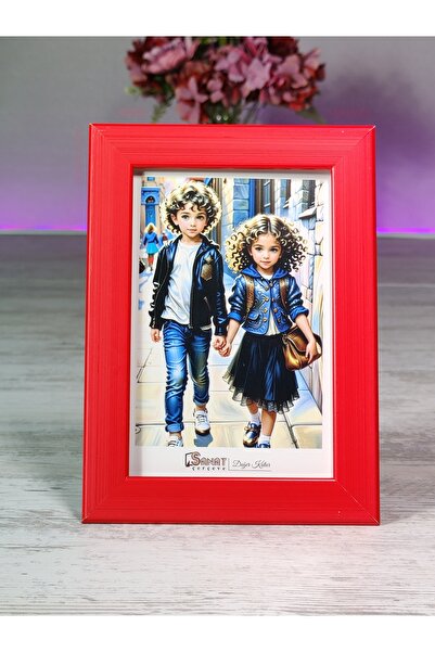 SANAT ÇERÇEVE 10x15cm fotoğraf çerçevesi her modaya uygun renkli modern