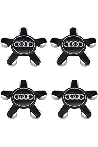 LinePartsBim Set 4 Wheel Caps Spider 135mm Audi for Alloy Rims A3, A4, A5, A6...