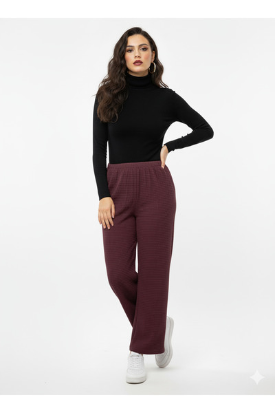 HÜMAKİDSWEAR Casual and Stylish: Burgundy Jogger