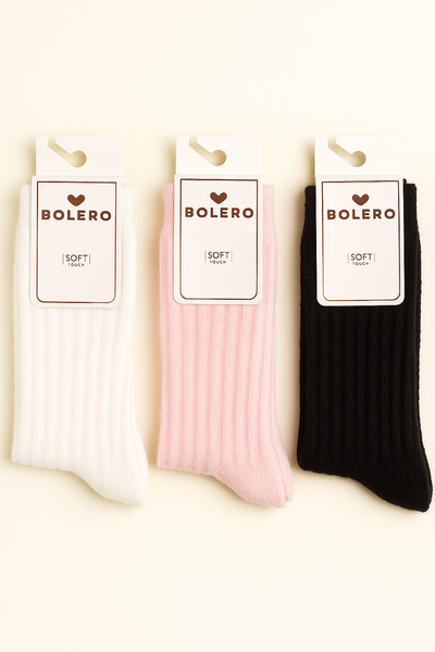 Funny Life 3 Pairs of Wool Soft Winter Women's Colorful Socks