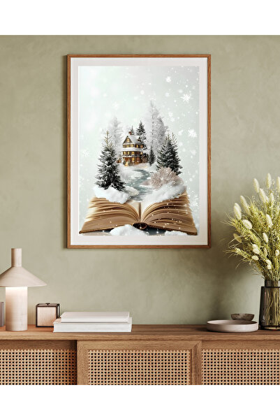 woodhomeworks Ένα τεμάχιο Διακόσμηση γραφείου σαλονιού ζωγραφική Vrynt