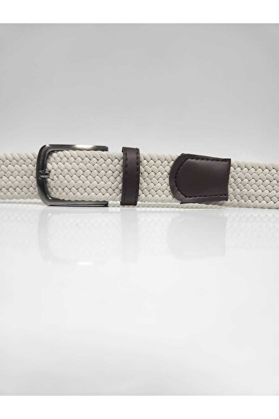 Duflon Elastic Knitted Belt Men's Belt Braided Elastic Belt