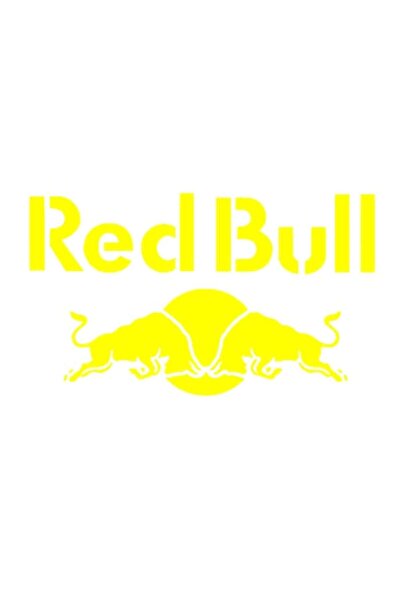 Oracal Sticker auto decorativ, rezistent la apa si UV, tip Red Bull, 20cm, galben