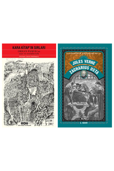 Alfa Yayınları أسرار الكتاب الأسود – مع كتاباته ورسوماته من أوغان باموك + زاك...