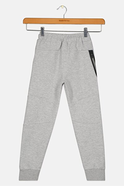 Nike Kids Boys Brand Logo Outdoor Sweatpants, Grey
