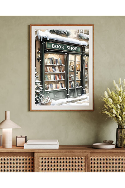 woodhomeworks Tek Parça Salon Ofis Dekor Tablo Vrynt