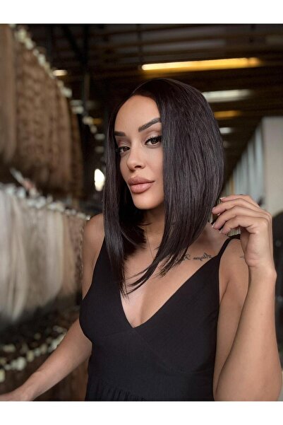 Suzan Peruk Küt özel Kesim Medikal Tül peruk- Tepe kısmı tam tül Heryöne ayrı...