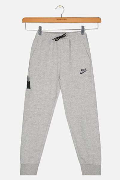 Nike Kids Boys Brand Logo Outdoor Sweatpants, Grey