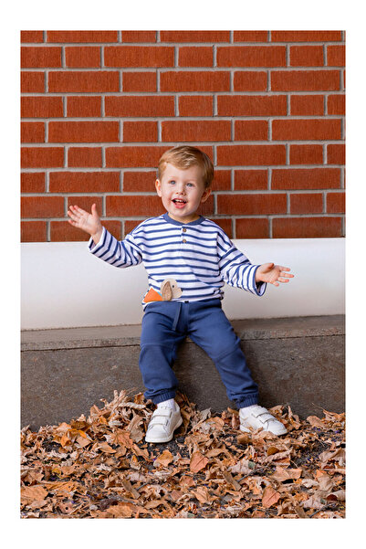 LC Waikiki Ottoman Pattern Baby Boy Sweatpants