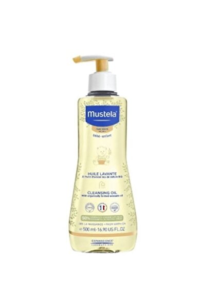 Mustela Bébé Cleansing Oil sampon si gel de dus 2 in 1 pentru copii 500 ml