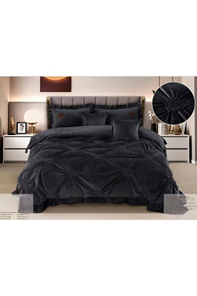 CHIRASO CHIRASO Bedding, Plush Velvet, Classic Sheet 220x240cm, Duvet Cover 200x230+12cm, 4 Pillowcases