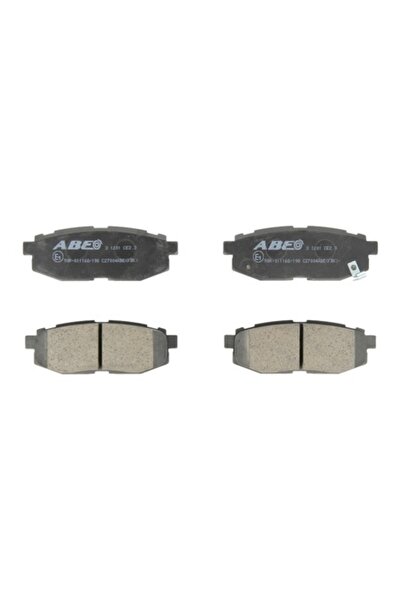 Abe Σετ 4 τεμαχίων πίσω τακάκια φρένων, συμβατό με SUBARU BRZ, FORESTER, IMPR...