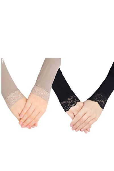 ALDAIYR 2 adet Dantelli kolluk