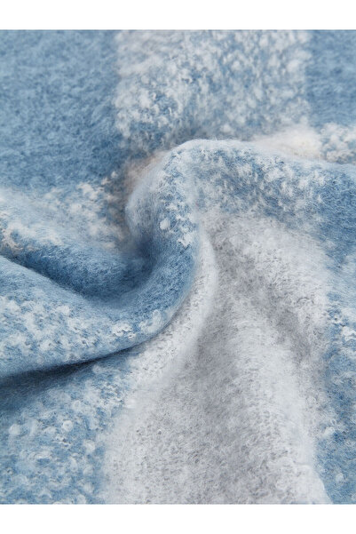 LC Waikiki Özmarka Новий сезон Чоловічий шарф з китицями та картатим візерунком