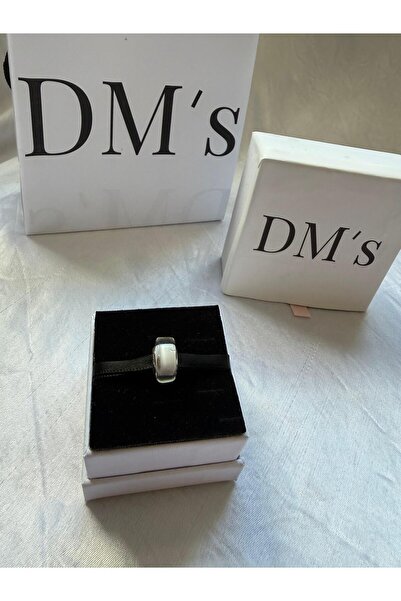 DM’s Silver Beyaz Mini Murano Gümüş Charm’ı