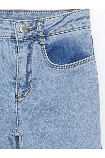 LC Waikiki Blue Flared Girls' Jean Pants