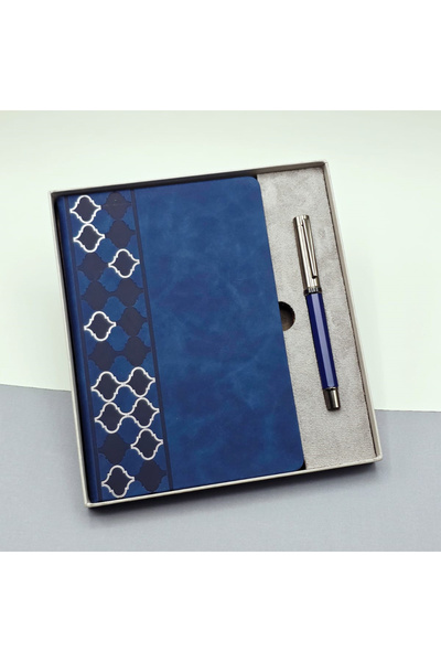 Epilons Undated Notebook Agenda Pen Set Zenvia-Tg4356