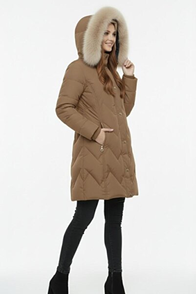 DYNAMO Women's Sports Hooded Plush Inside Coat M5308 Bgl-St04893