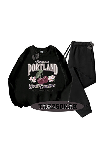 Tarzsokak Μαύρο Σετ Ποδηλάτου Orchard με Λεπτομέρειες, Διπλό ΣΕΤ