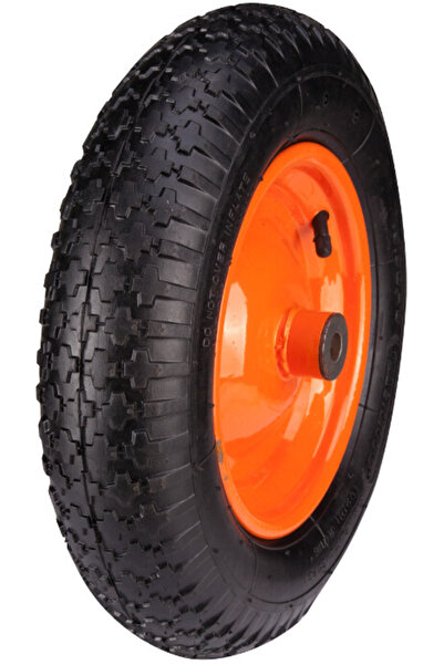 Evotools Roată pneumatică cu jantă metalică A - Tip V 3.50-8 103 mm