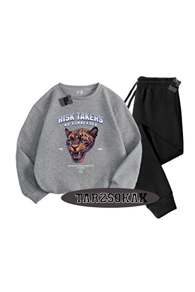 Tarzsokak Γκρι Biskilet Reason Λεπτομερές Σετ δύο τεμαχίων