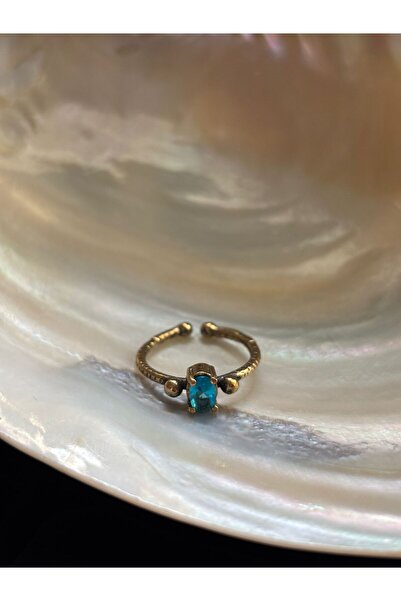 MyMotifVintage Antik Bakır Sitâre yüzük Ayarlanabilir