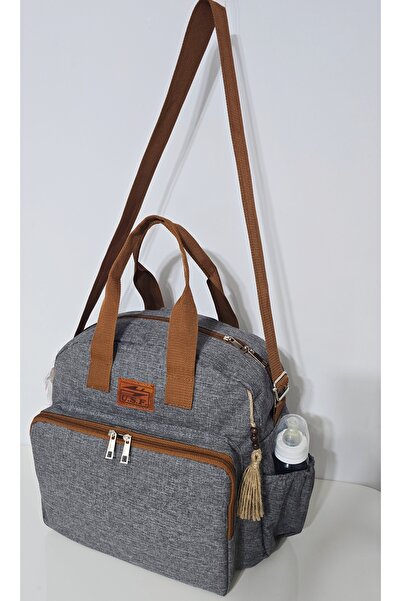 USF Mother Baby Care Hand, Backpack and Shoulder Bag Organizer with Thermal Bottle Compartment, Waterproof Fabric