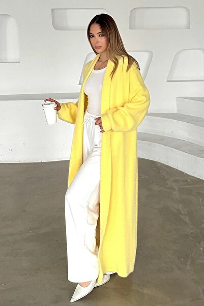 MAXXANA Ultra Soft Shawl Collar Long Knitwear Cardigan