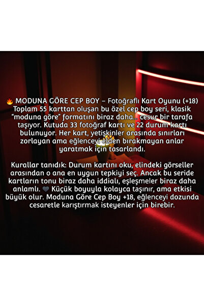 CNS Concept Mode based pocket size photo card game +18 multi-color