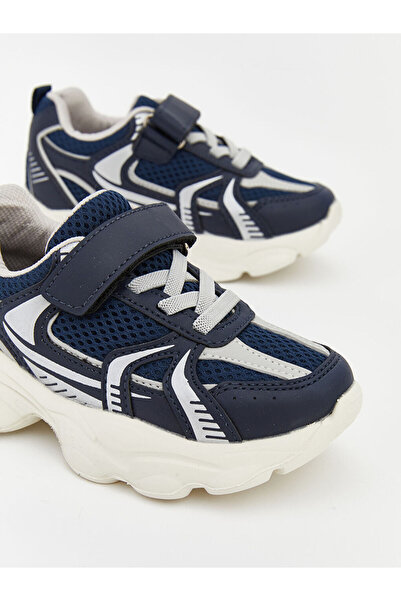 LC Waikiki Baby Boy Sneakers with Laces and Velcro