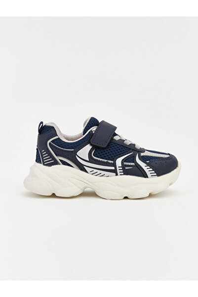 LC Waikiki Baby Boy Sneakers with Laces and Velcro