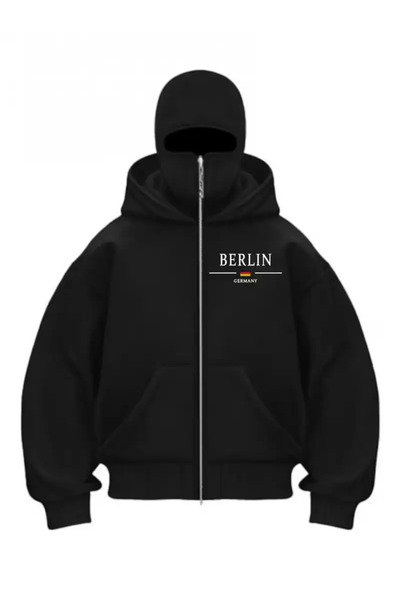 LAND MODA سترة صوفية للجنسين من Snow Masked Ninja من الصوف السميك بخيطين