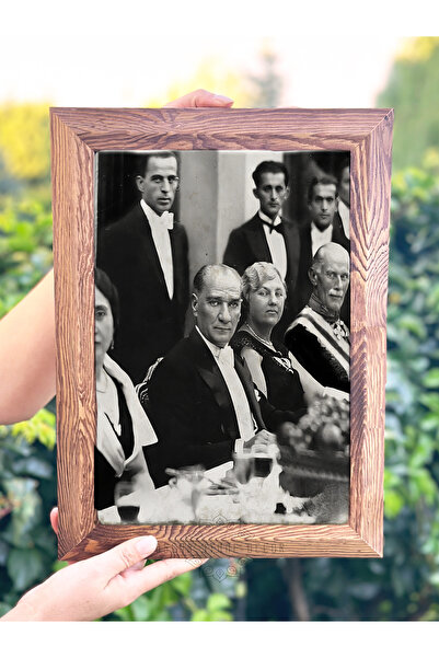 FİNS STONE DECOR Decor de perete din piatră cu ramă solidă-(Cadou de magazin)...