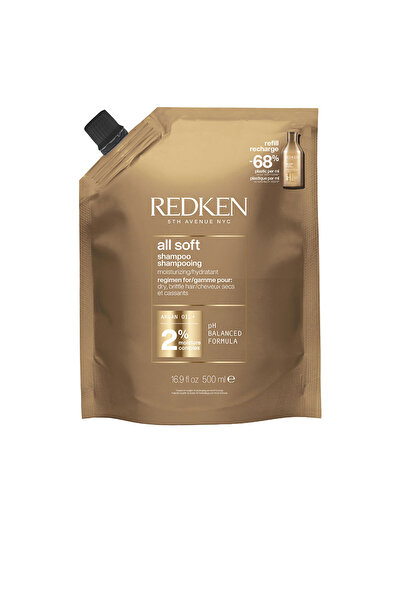 REDKEN All Soft Shampoo Nachfüllpackung 500 ml