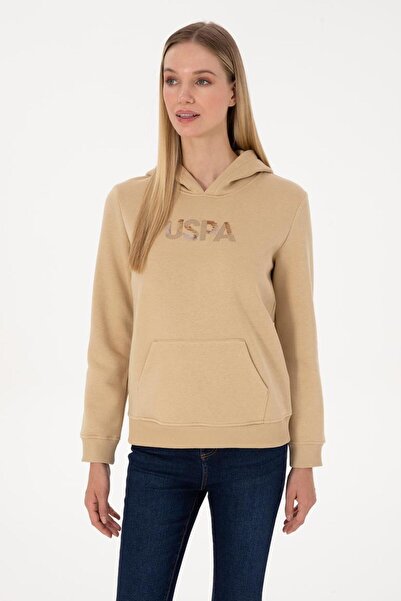 U.S. Polo Assn. Women's Hooded Basic Sweatshirt Tekspor222580.3