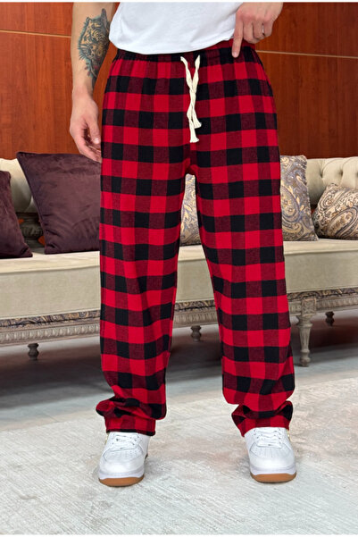 corfixman Plaid Pajama Bottoms