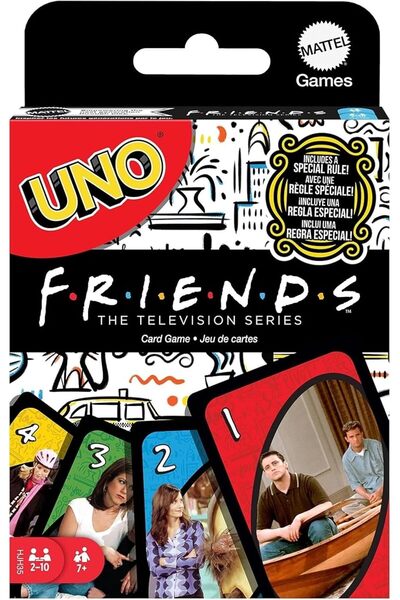 Mattel Games UNO Friends Card Game | Family, Adult and Party Game Night | 2 to 6 Players