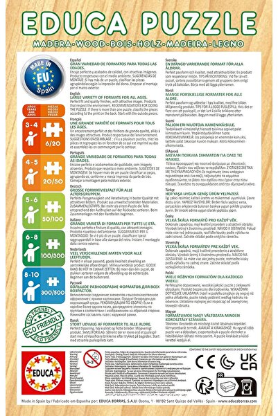 EDUCA Disney Princess Wooden Puzzle for Children by Educa, 25 pieces