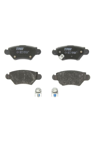 TRW Set 4 placute frana spate, CHEVROLET CORSA, OPEL ASTRA G, CORSA C, ZAFIRA...