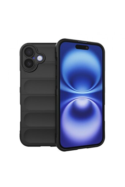 Stef's Cat Carcasă pentru Apple iPhone 16, Magic Shield, Neagră