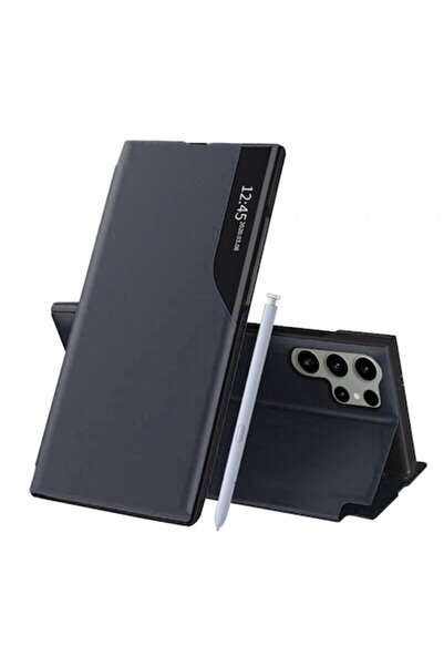 Stef's Cat Θήκη για Samsung Galaxy S25 Ultra S938, eFold, Μπλε