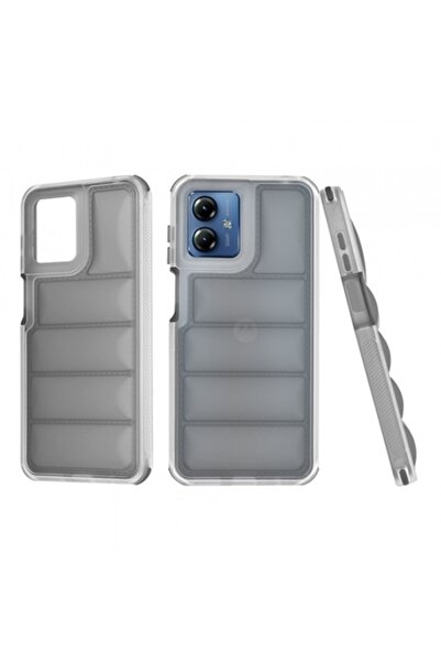 Stef's Cat Husă pentru Motorola Moto G14, Wave Shield, Neagră