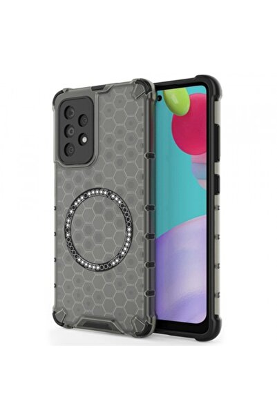 Techsuit Carcasă MagSafe pentru Samsung Galaxy A52s/A52 5G, tip fagure de miere, neagră