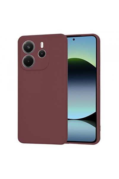 Stef's Cat Θήκη για Xiaomi Redmi Note 14 4G (Τυπική), SoftFlex, Μπορντό