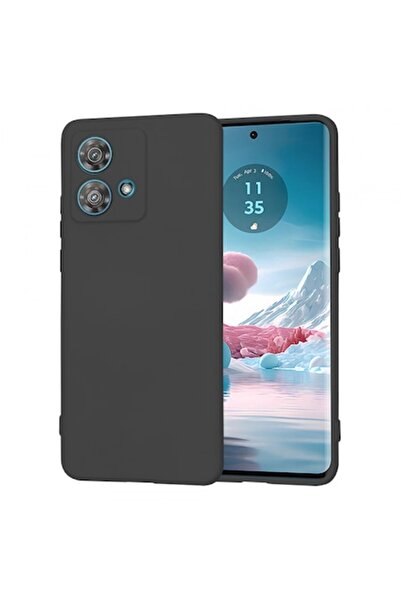 Stef's Cat Husă de telefon pentru Motorola Edge 40 Neo, SoftFlex, Neagră