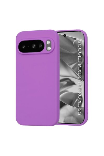 Stef's Cat Husa pentru Google Pixel 10 Pro XL, SoftFlex, S39, Panza, Purple