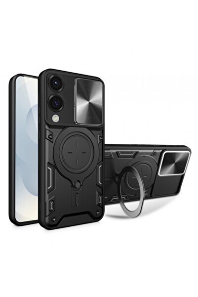 Stef's Cat Θήκη για Samsung Galaxy S25 Edge S937, CamGuard Pro, Μαύρη