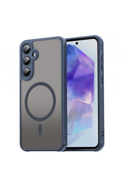 Stef's Cat Θήκη MagSafe για Samsung Galaxy A35 5G (A356) - HaloFrost II, Μπλε