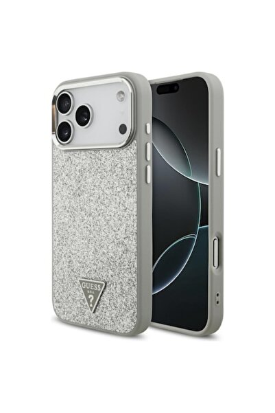 Stef's Cat Θήκη τηλεφώνου για iPhone 17 Pro Max, Glitter Triangle Logo MagSaf...