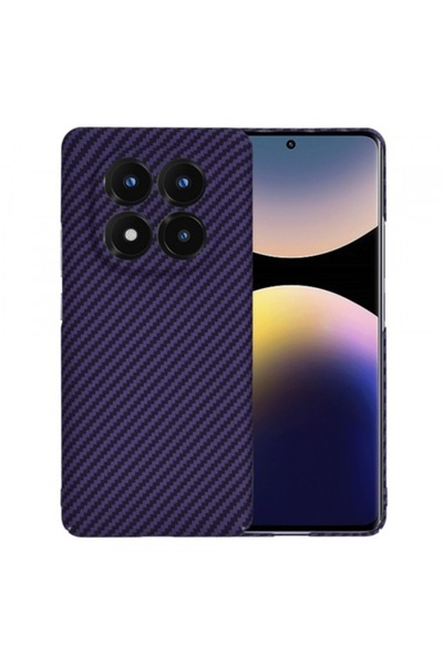 Stef's Cat Carcasă pentru Xiaomi Redmi Note 14 Pro+ 5G, Carbonite FiberShell,...